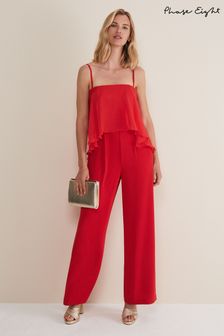 Phase Eight Red Anna Wide Leg Jumpsuit (984913) | €89