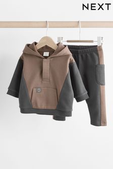 Schwarz/Weiß - Baby Sweatshirt And Joggers Set (984951) | 23 € - 26 €