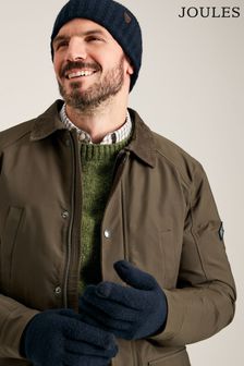 Joules Bamburgh Navy Knitted Gloves (985154) | kr270