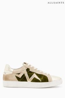 AllSaints Green Sheer Bolt Sneakers (985882) | $253
