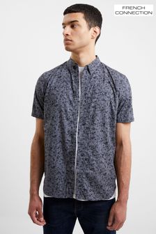 French Connection Geo Floral Short Sleeve Shirt (985984) | €43