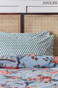 Joules Blue Chinoise Floral Housewife Pillowcase Pair (986143) | €27