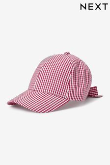  (986656) | NT$310 - NT$440 紅色／白色 - 方格棒球帽 (3-16歲)