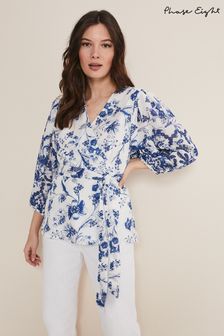 Phase Eight Blue Alice Embroidered Blouse (987264) | 68 €