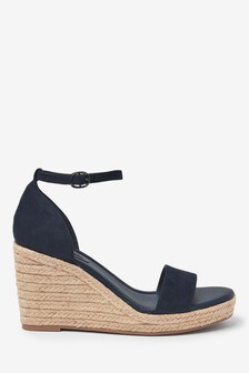 Navy Two Part Espadrille Wedges (987407) | 15 €