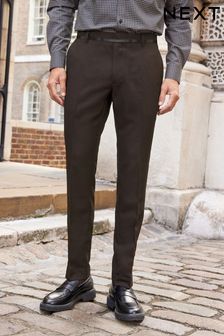 Bronze Slim Tuxedo Trousers (987636) | DKK160