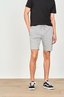 Grey Check Jersey Shorts (988400) | €14.50