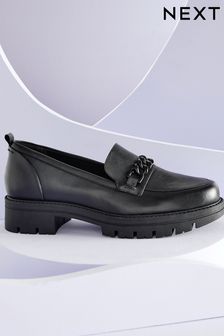 Black Forever Comfort With Motionflex Chunky Loafers (989763) | €68
