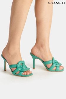 COACH Kellie Leather Court Heel Sandals (990150) | 788 zł