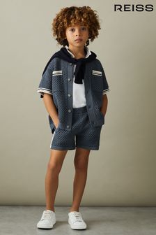 エアフォースブルー - Reiss Coulson Crochet Contrast Trim Shirt (990418) | ￥10,500
