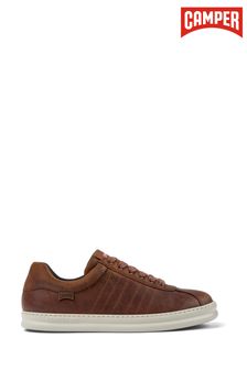 Camper Mens Runner Four Leather Brown Sneakers (990583) | $207