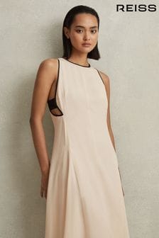 Reiss White Darna Cut-Out Maxi Dress (990717) | 156,240 Ft