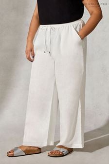 Live Unlimited Curve Linen White Trousers (990761) | €49