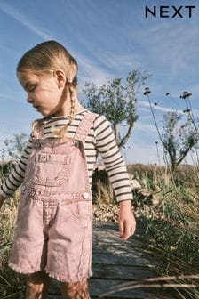 Pink Dungarees (3mths-7yrs) (991047) | €19 - €25