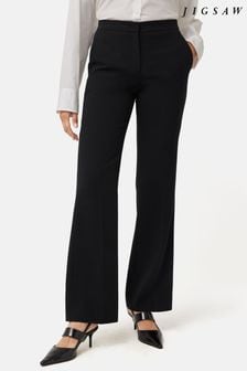 Jigsaw Twill Mason Medium Rise Trousers (991110) | $286