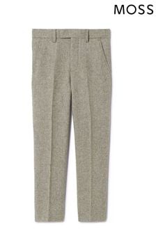 MOSS Boys Green Herringbone Tweed Trousers (991115) | 46 €