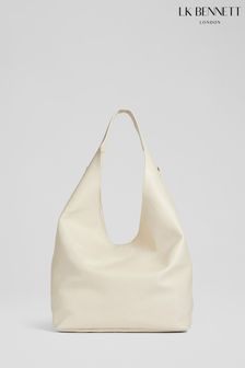 LK Bennett Soula Leather Slouchy Shoulder Bag (991553) | €371