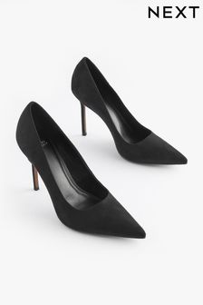 Black Forever Comfort Point Toe Court Shoes (992499) | ₪ 120