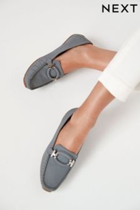 أزرق - حذاء جلد بحلية ‪Forever Comfort®‬​​​​​​​ (992541) | 18 ر.ع