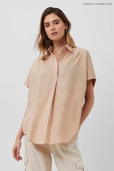 French Connection Cele Rhodes Poplin Sleeveless Shirt (993037) | kr820