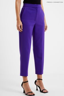 French Connection Purple Whisper Trousers (993117) | $143