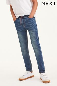 Pull-On Waist Vintage Skinny Fit Jersey Jeans (3-16yrs) (993403) | €21 - €29