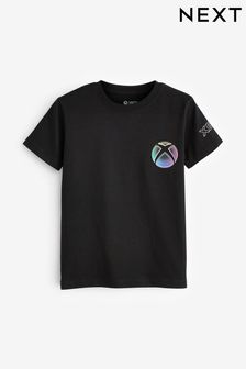 Black Xbox Short Sleeve Small Graphic T-Shirt (3-16yrs) (993899) | DKK66 - DKK99