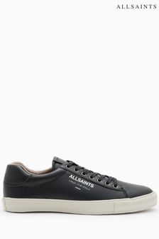AllSaints Black Underground Leather Low Top Trainers (994982) | €164