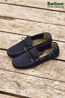 Barbour® Navy Jenson Driving Shoes (995359) | $244