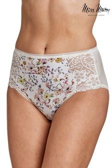 Miss Mary of Sweden Cream Fauna Briefs (995444) | $46