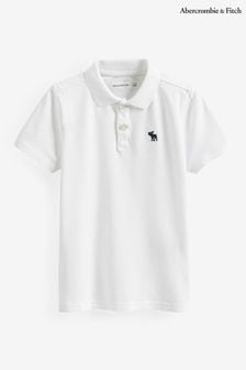 Weiß - Abercrombie & Fitch Pique-Poloshirt (995471) | 31 €