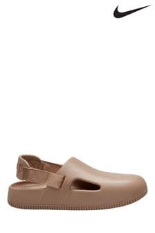Nike Brown Calm Mules Sliders (995595) | kr844