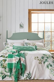 Joules White Lakeside Floral Duvet Cover and Pillowcase Set (995716) | 130 € - 222 €