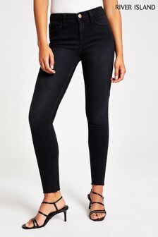 Jean River Island Amelie Nightshade noir