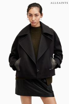 AllSaints Black Cooper Jacket (996121) | SGD 579