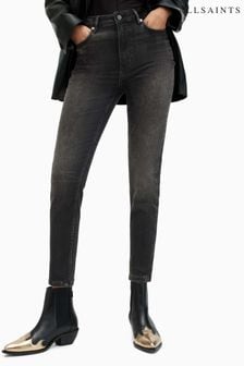 AllSaints Black Dax Vanta Sizeme Jeans (996625) | 759 SAR
