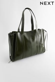 Khaki Green Oversized Shopper Bag (996723) | 43 €