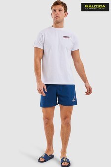 Nautica Competition White Peak T-Shirt (998402) | ₪ 140