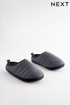 Grey Borg Lined Padded Mules (998869) | 110 zł