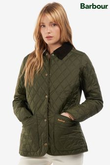 Barbour® Khaki Green Annandale Quilted Jacket (999301) | ₪ 688