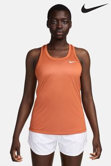 Pomarańczowy - Koszulka bez rękawów Nike Dri-Fit o fasonie bokserki (999350) | 145 zł