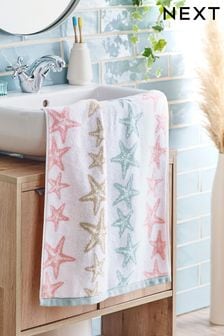 Multi Starfish 100% Cotton Towel (999384) | AED35 - AED79