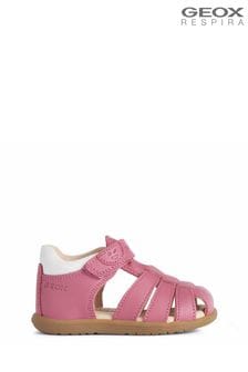 Geox Baby Girls Macchia Pink First Steps Shoes (A00195) | €65