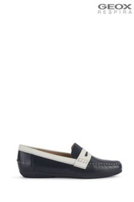 Geox Womens Annytah White Moccasins (A00402) | 134 €