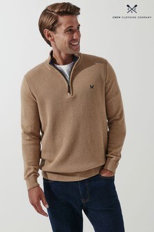 brown polo jumper