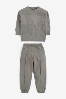 Jersey Sweater and Jogger Set (3-16yrs)