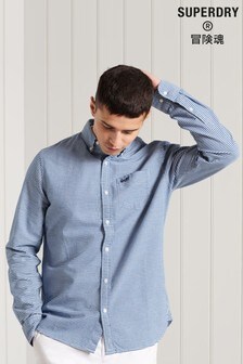 superdry blue shirt