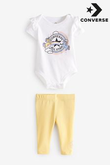 Converse Baby Set mit Body und Leggings mit Einhorndesign (A01611) | 17 €