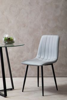 Fifty Five South Set of 4 Light Grey Tiana Dining Chairs (A02090) | €403