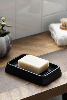 Black Moderna Soap Dish (A02637) | ₪ 16